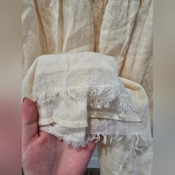 Natural Life Embroidered Cotton Mini Dress Size Medium NWT - Picture 7 of 8